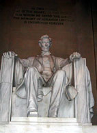 [Lincoln in Memorial]